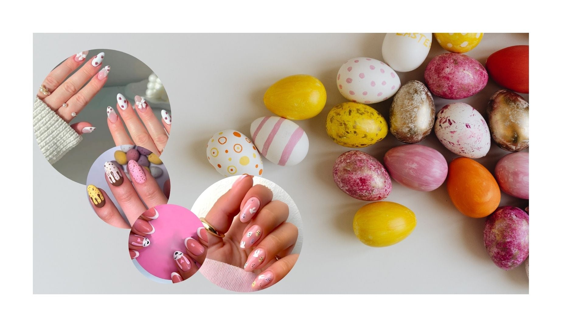 Vibrant Easter Egg Nail Art 2025