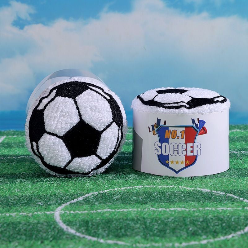 2026 Football Cotton Towel – Soft, Absorbent, & Fan-Ready 30×30 cm